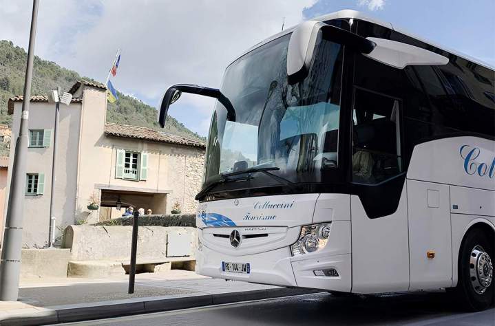 Transport en autocar à la Vallée de la Roya